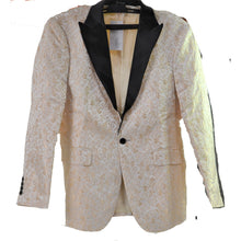 Load image into Gallery viewer, COOFANDY Men&#39;s Floral Party Dress Suit Blazer Notched Lapel Jacket 1 Button Tuxedo M
