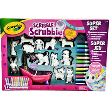 Load image into Gallery viewer, Crayola Scribble Scrubbie Super Set
