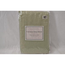 Load image into Gallery viewer, Crushed Voile Sheer Rod Pocket Panel 95&quot; Spring Green
