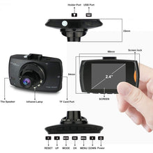 Load image into Gallery viewer, DashBear CG-33 1080P Dash Cam with IR LED Night Vision
