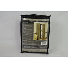 Load image into Gallery viewer, Designers Select Emerson Rod Pocket/Back Tab Window Curtain Panel 84&quot; Taupe
