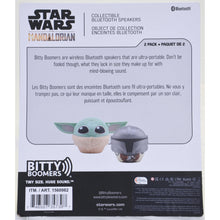 Load image into Gallery viewer, Disney Bitty Boomers Star Wars The Mandalorian 2 Pack Collectible Bluetooth Speakers
