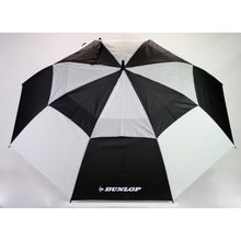 Load image into Gallery viewer, Dunlop Double Canopy Golf Umbrella-7800-DL Black/Grey 60&quot;
