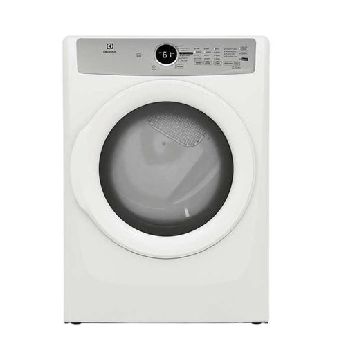 Electrolux 27 in. 8.0 cu ft. Electric Front Load Dryer ELFE733CAW SN 4D30410222 - WHITE