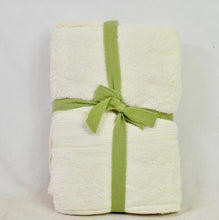 Load image into Gallery viewer, Enova Eco-Green Absorbent and Luxury Bath Towel Set in Cream

