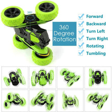 Load image into Gallery viewer, Fancy Stunt R/C Atom Max With 360 Rotating Wheels Green
