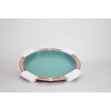 Load image into Gallery viewer, Fiesta 14&#39;&#39; Copper &amp; Lapis Bar Tray
