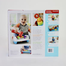 Load image into Gallery viewer, Fisher Price Classic Bundle Tap And Stack Gift Set 3 Pack. 6+ Months.
