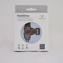 Load image into Gallery viewer, FlashDrive 3.0 64GB Dual Storage USB For iOS
