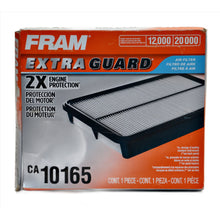 Load image into Gallery viewer, Fram Air Filter CA10165 Extra Guard 2X Engine Protection
