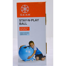 Load image into Gallery viewer, GAIAM Stay N Play Ball Blue
