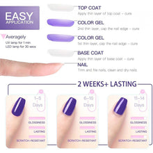 Load image into Gallery viewer, Gellen 6 Piece Gel Nail Polish Kit Nude Gray Series
