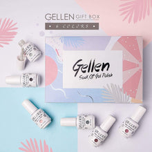 Load image into Gallery viewer, Gellen 6 Piece Gel Nail Polish Kit Nude Gray Series
