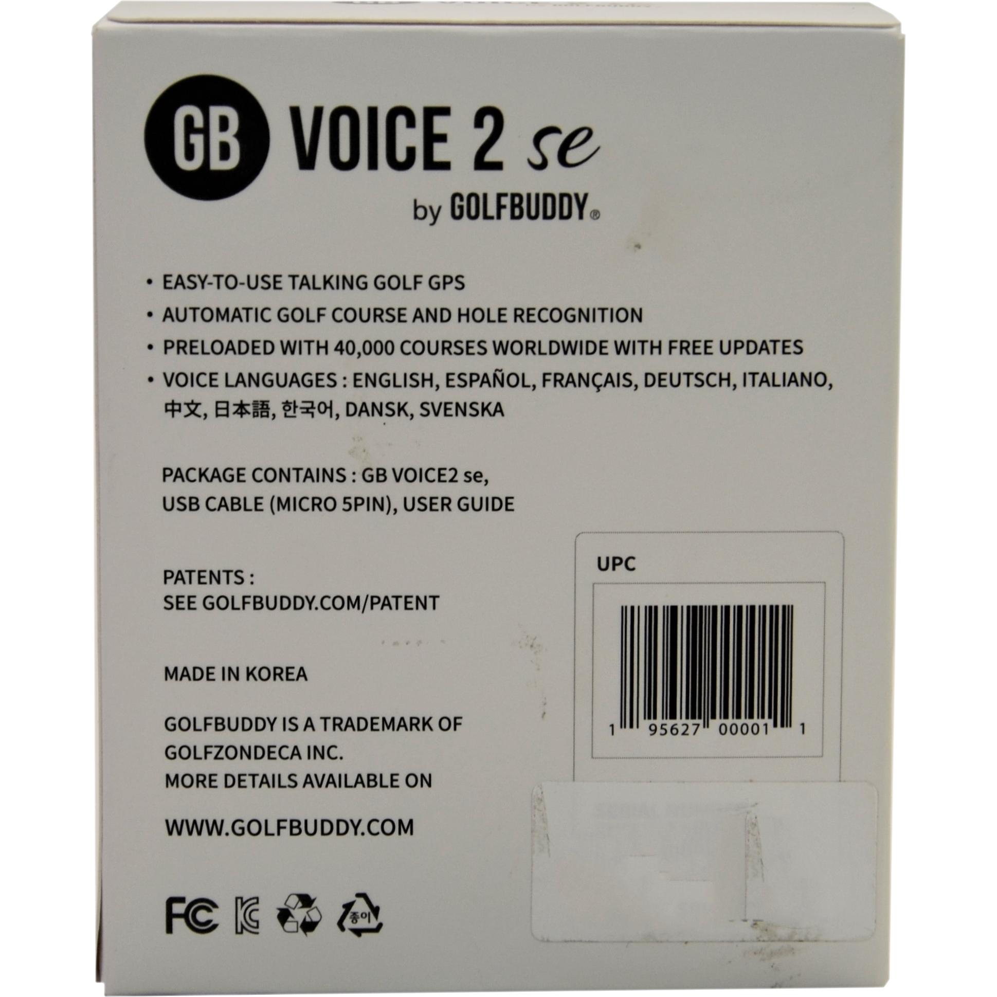 GolfBuddy Voice 2 SE Blue