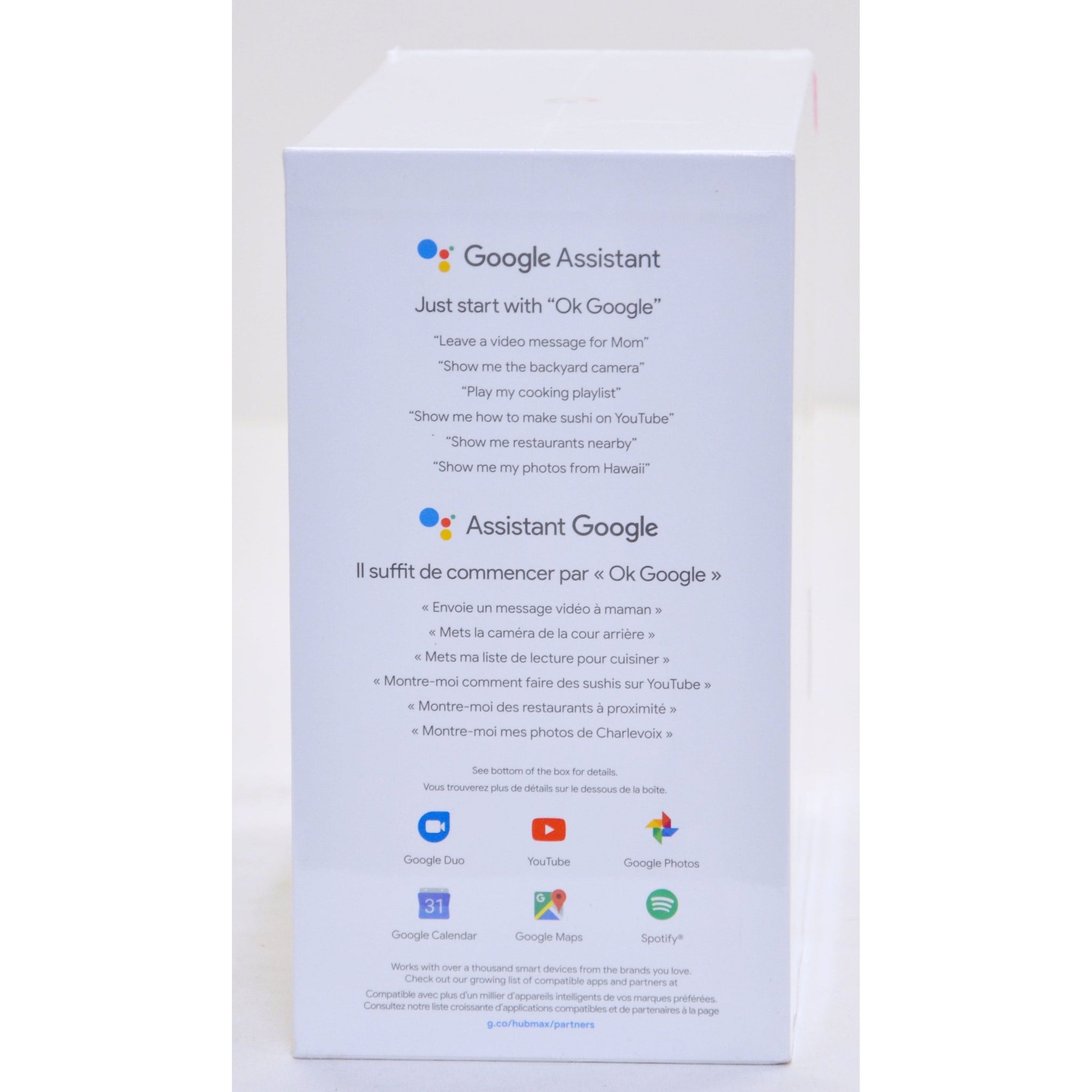 Google Nest Hub Max Smart Display in Chalk – Liquidation Nation