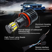 Load image into Gallery viewer, H8 160W LED Angel Eye Headlights for BMW
