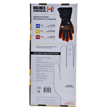 Load image into Gallery viewer, Holmes Heated Goatskin Work Gloves with Lithium-Polymer Battery XL
