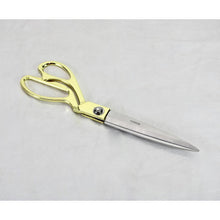 Load image into Gallery viewer, Home Liber JLB-K38 Gold 10.5in Tailor Scissors
