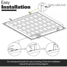 Load image into Gallery viewer, Hykolity 2x4 FT 50W 5000K Flat LED Troffer Panel Light
