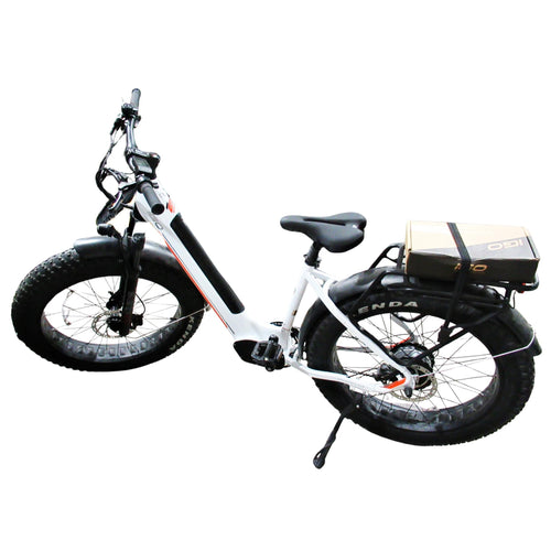 iGO Extreme 3.1 Electric Fat Tire Bike Step Through White