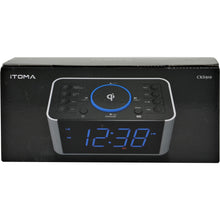 Load image into Gallery viewer, iTOMA Wireless Charging Alarm Clock
