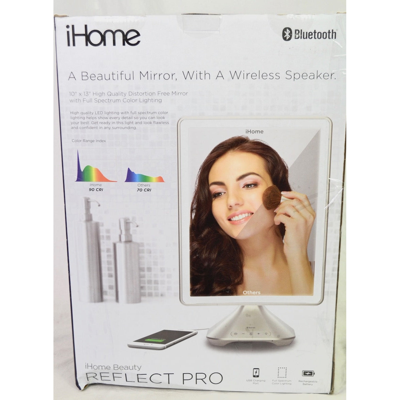 iHome Vanity Mirror Bluetooth Speaker – Liquidation Nation