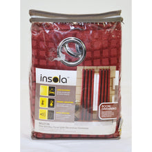 Load image into Gallery viewer, Insola Newton Room-Darkening Grommet Top Window Curtain Panel 95&quot; Brick-Home-Sale-Liquidation Nation
