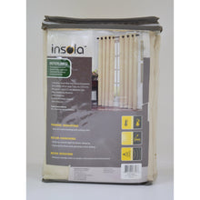 Load image into Gallery viewer, Insola Odyssey Window Panel With Decorative Grommets 84&quot; Beige-Home-Sale-Liquidation Nation
