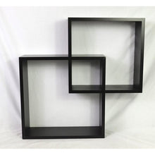 Load image into Gallery viewer, Interlocking Wall Shelf Set - Black Finish - Threshold-Used
