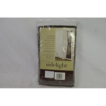Load image into Gallery viewer, Jasmine Crushed Voile Sidelight 72&quot; Window Panel Chocolate
