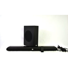 Load image into Gallery viewer, JBL Cinema SB150 Home Cinema 2.1 Soundbar with Compact Wireless Subwoofer
