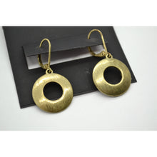 Load image into Gallery viewer, Jones New York Gold Tone Dangle Earrings
