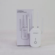 Load image into Gallery viewer, Joowin 1200Mbps White Wi-Fi Range Extender JW-WR758AC
