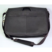 Load image into Gallery viewer, Kenneth Cole Reaction Leather Messenger Bag Black
