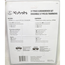 Load image into Gallery viewer, Kubota Screwdriver Case Set 37Pc
