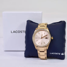 Load image into Gallery viewer, Lacoste Parisienne Women&#39;s Rose Gold Diamond Watch
