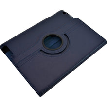 Load image into Gallery viewer, Leather Rotating Case for iPad Dark Blue
