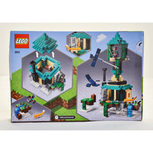 Load image into Gallery viewer, LEGO Minecraft, The Sky Tower 21173 - 565 Pieces w/ Phantoms, Pilot &amp; Cat
