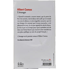 Load image into Gallery viewer, L&#39;étranger Par: Albert Camus
