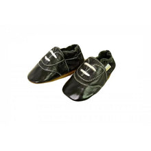 Load image into Gallery viewer, Litiquet Slip-on Soft Sole Infant Shoe-6-12 Months-Faux Dress Shoe Black
