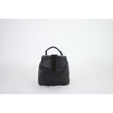 Load image into Gallery viewer, Little Burgundy Mini Backpack Purse Black-Liquidation
