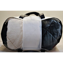 Load image into Gallery viewer, London Fog 3-piece Comforter Set Double Dark Grey
