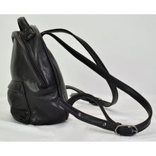 Load image into Gallery viewer, Matt &amp; Nat Loom Collection Munich Mini Backpack Black-Liquidation
