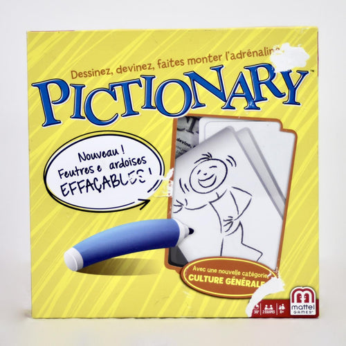 Mattel Pictionary Game French Edition