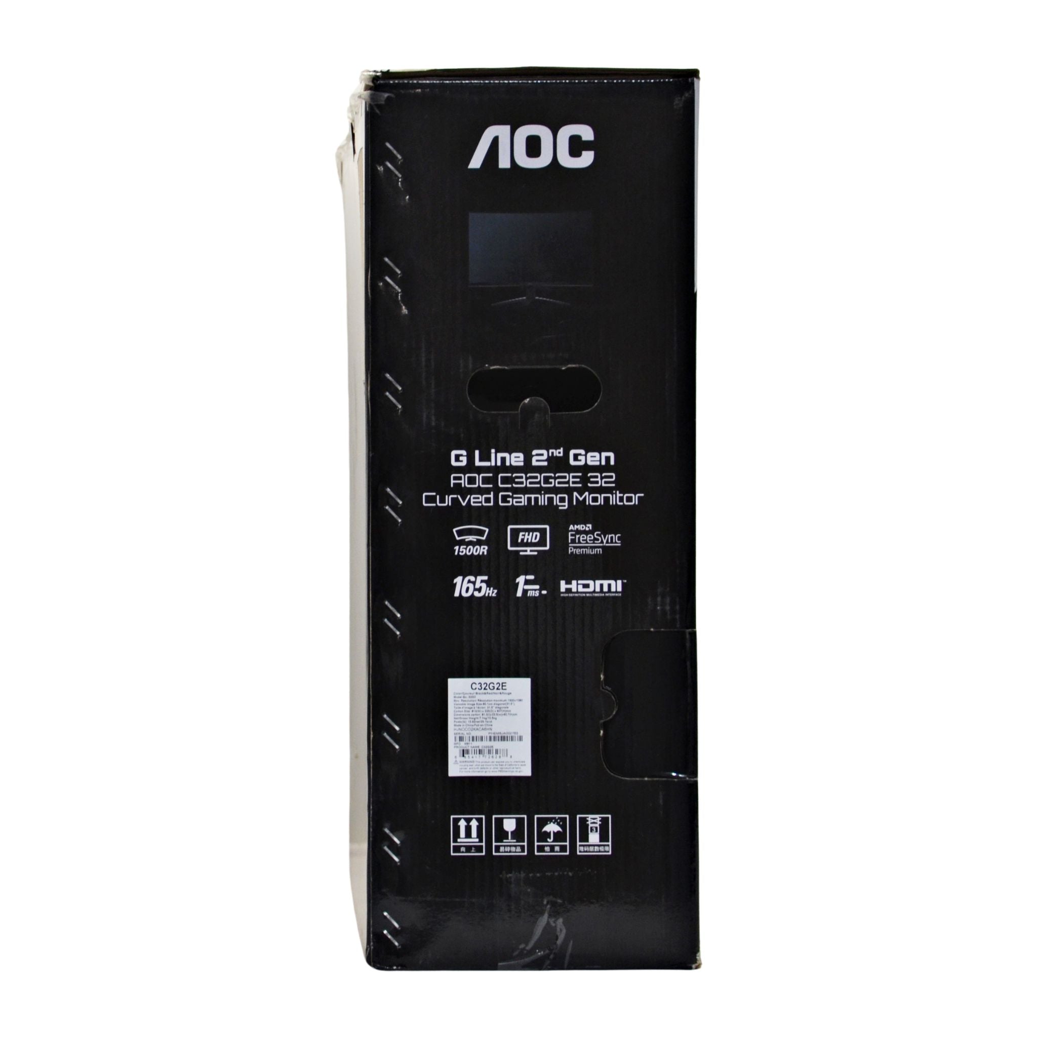 AOC G Line 2nd Gen 32 inch Curved Gaming Monitor Black