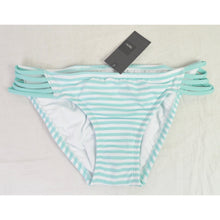 Load image into Gallery viewer, Mossimo Strappy Side Bikini Bottom Lucite Blue/White Extra Small
