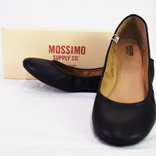 Load image into Gallery viewer, Mossimo Women&#39;s Ona Scrunch Ballet Flats Black 11W
