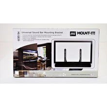 Load image into Gallery viewer, Mount-It! Universal Sound Bar Mounting Bracket (MI-SB39)
