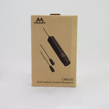 Load image into Gallery viewer, Mouriv CMX202 Dual Head Lavalier Microphone
