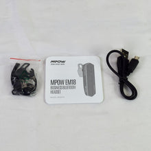 Load image into Gallery viewer, Mpow EM18 Business Bluetooth Headset BH391A
